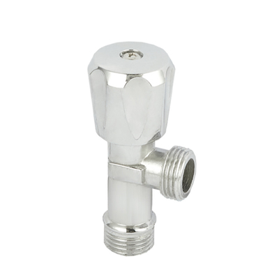 Μίνι σταθερότερη κα Angle Valve βαλβίδα 15mm ορείχαλκου γωνίας 90 βαθμού λιμένας που γυαλίζεται