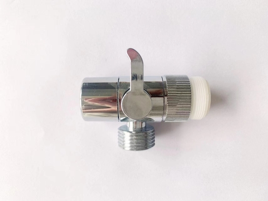 Μίνι σταθερότερη κα Angle Valve βαλβίδα 15mm ορείχαλκου γωνίας 90 βαθμού λιμένας που γυαλίζεται