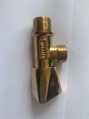 1/2Inch επιχρωμιωμένη βαλβίδα γωνίας τουαλετών βαλβίδων στάσεων γωνίας νεροχυτών