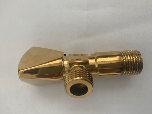 1/2Inch επιχρωμιωμένη βαλβίδα γωνίας τουαλετών βαλβίδων στάσεων γωνίας νεροχυτών