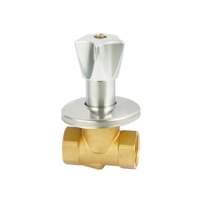1/2inch-4inch υδάτινα έργα λιμένων  Βαλβίδα στάσεων ορείχαλκου καμία διαρροή